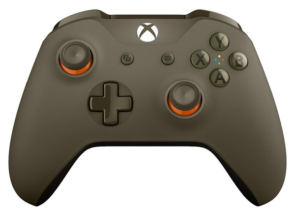 MANDO WIRELESS XBOX ONE VERDE MILITAR